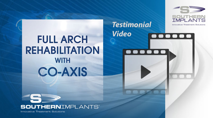 Dr. Robert del Castillo – Miami Lakes, USA – Full Arch Rehabilitation with Co-Axis Implants – 1