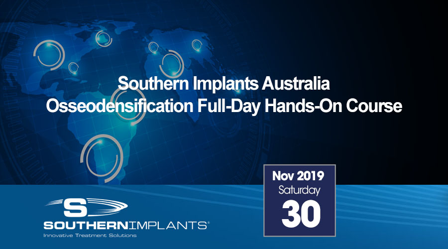 November 30, 2019 – Osseodensification Full-Day Hands-On Course