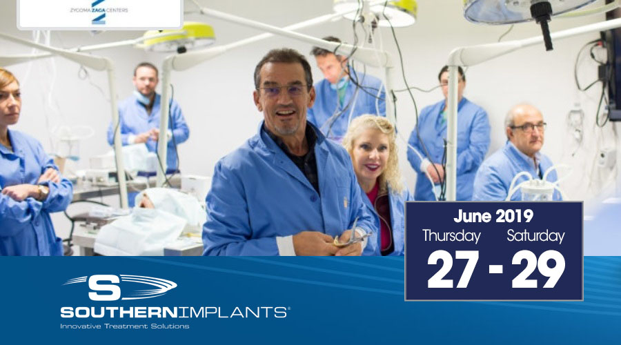 June 27 – 29, 2019 – Zygomatic Implant ZAGA Course